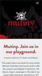 Mobile Screenshot of mutiny.ie