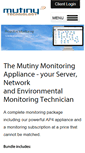 Mobile Screenshot of mutiny.com